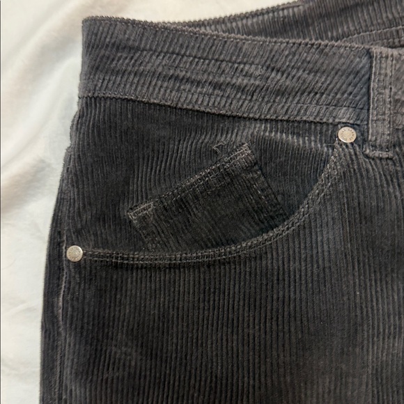 Barmas 5 Pocket Jean Cut Pants Size 38 US In Black Cotton Blend Corduroy - Picture 12 of 14